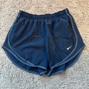 Nike Women's Dark Blue Athletic Shorts
